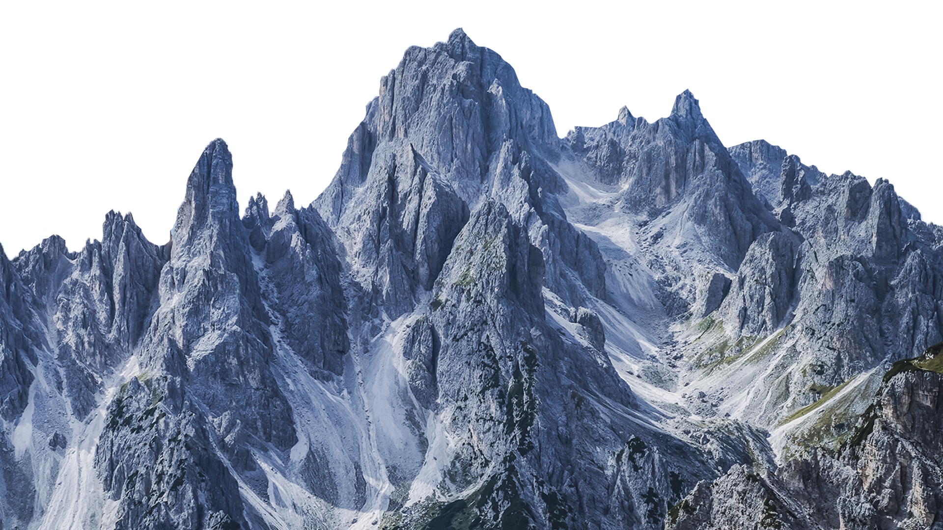 Mountain in the back
